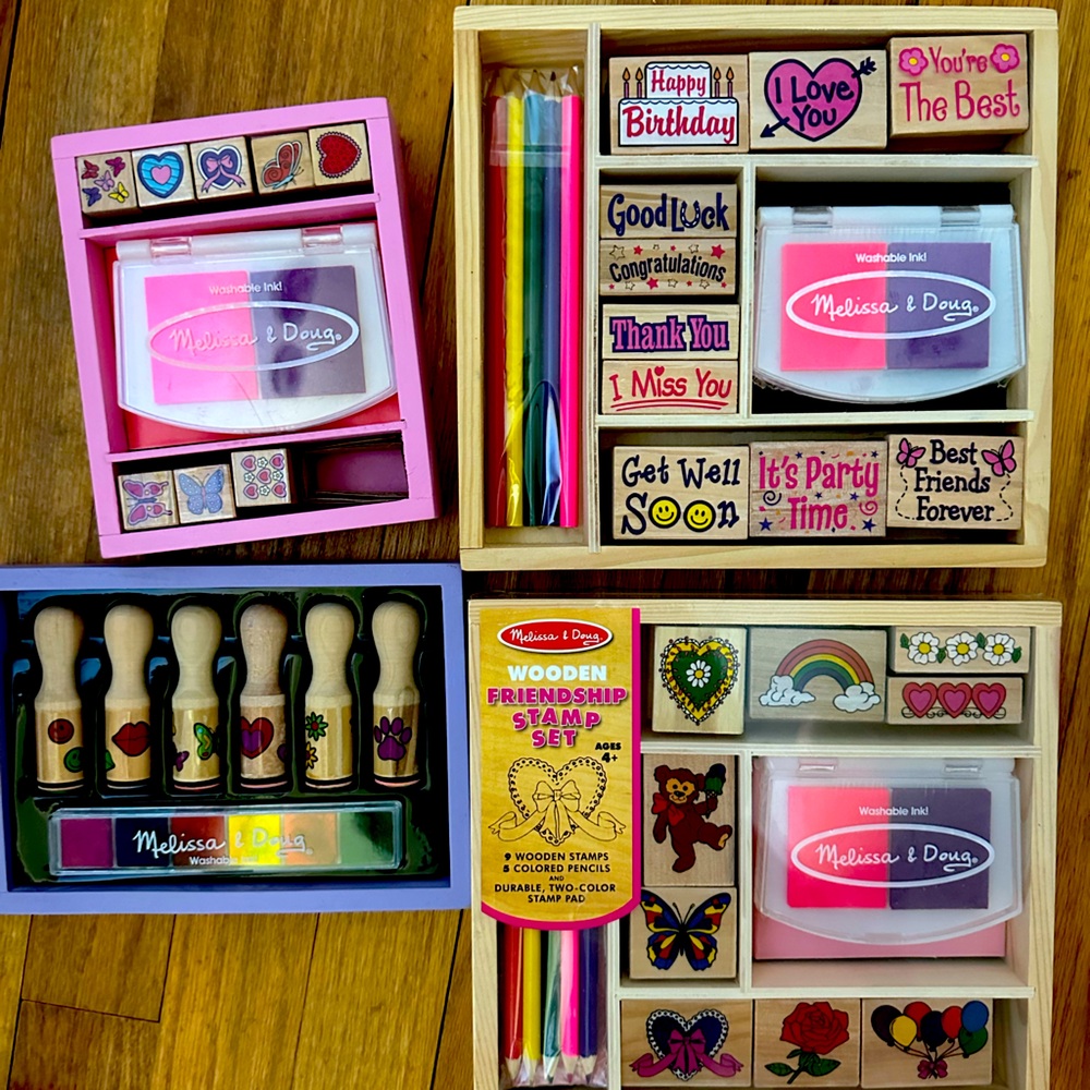 Melissa & Doug stamp sets